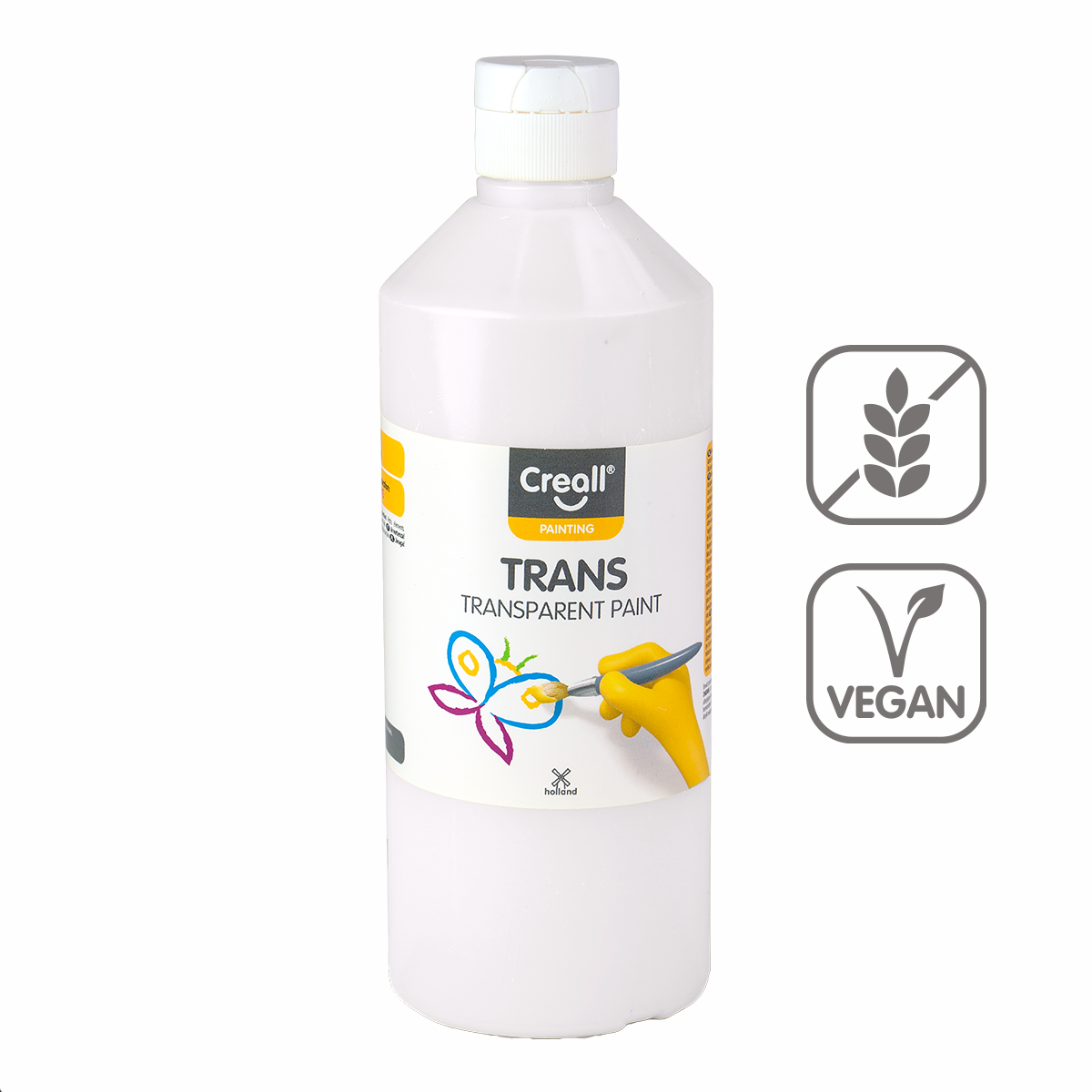 Διάφανο χρώμα Creall 500 ml – λευκό