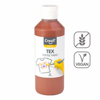 Χρώμα υφάσματος Creall Tex 250 ml – Καφέ