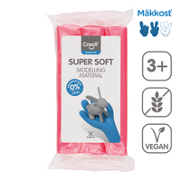 Πλαστελίνη Creall Super Soft 500 g – ροζ