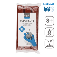 Πλαστελίνη Creall Super Soft 500 g – καφέ