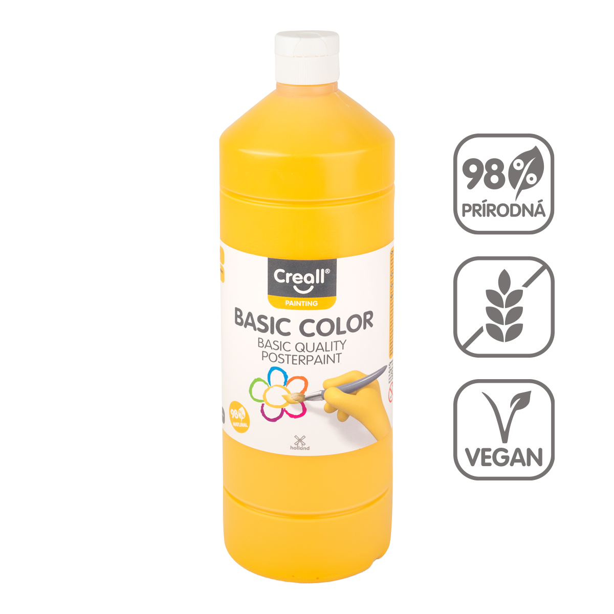 Τέμπερα Creall 500 ml – Σκούρο κίτρινο
