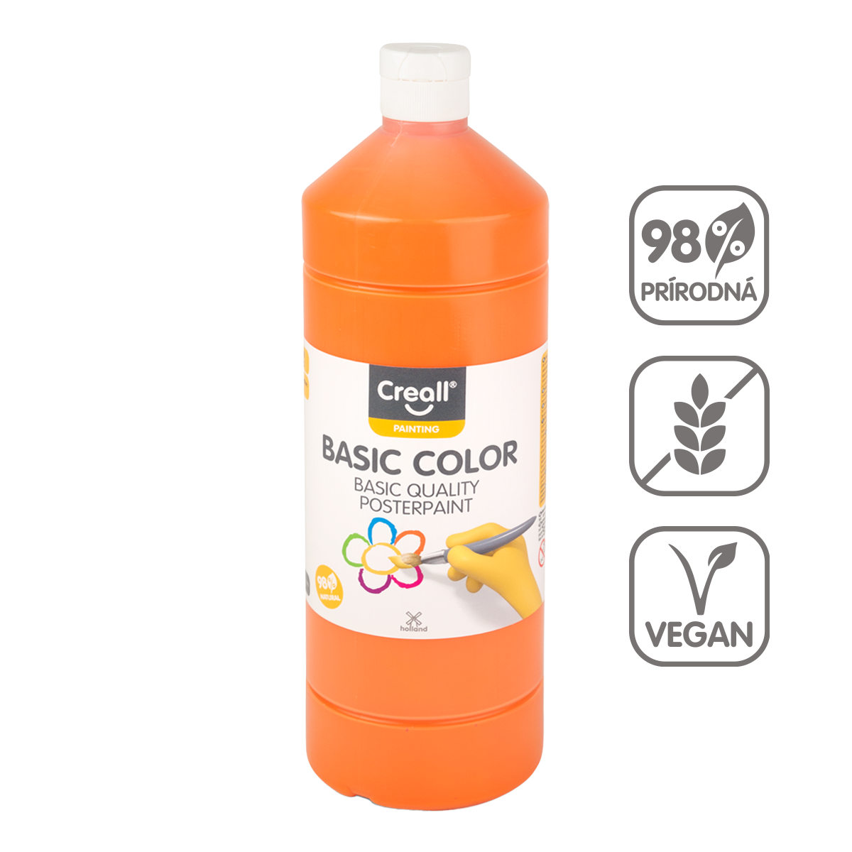 Τέμπερα Creall 500 ml – Πορτοκαλί