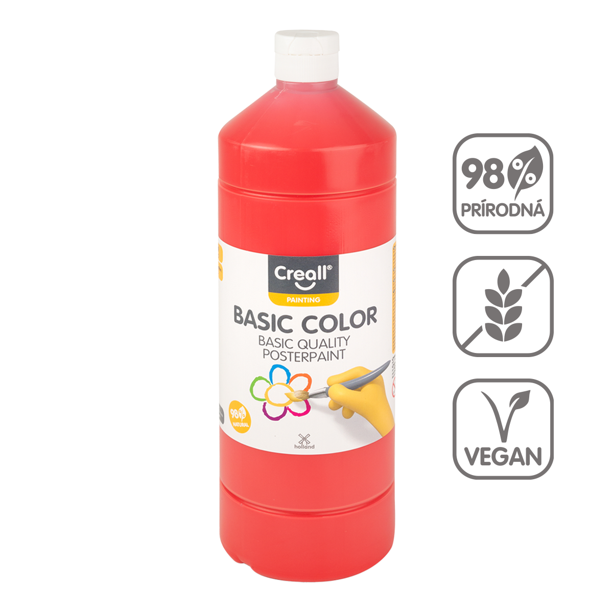 Τέμπερα Creall 500 ml – Ανοιχτό κόκκινο