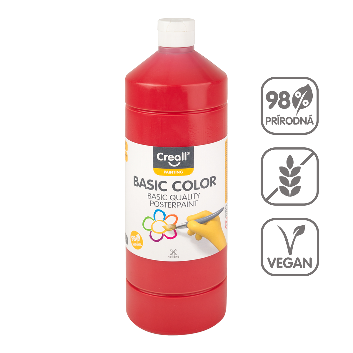 Τέμπερα Creall 500 ml – Κόκκινο