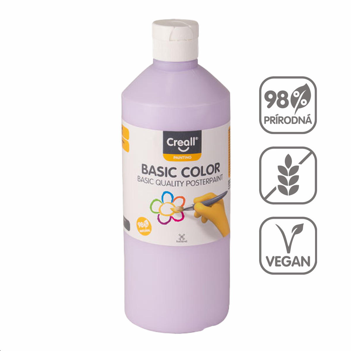 Τέμπερα Creall 500 ml – Παστέλ μοβ