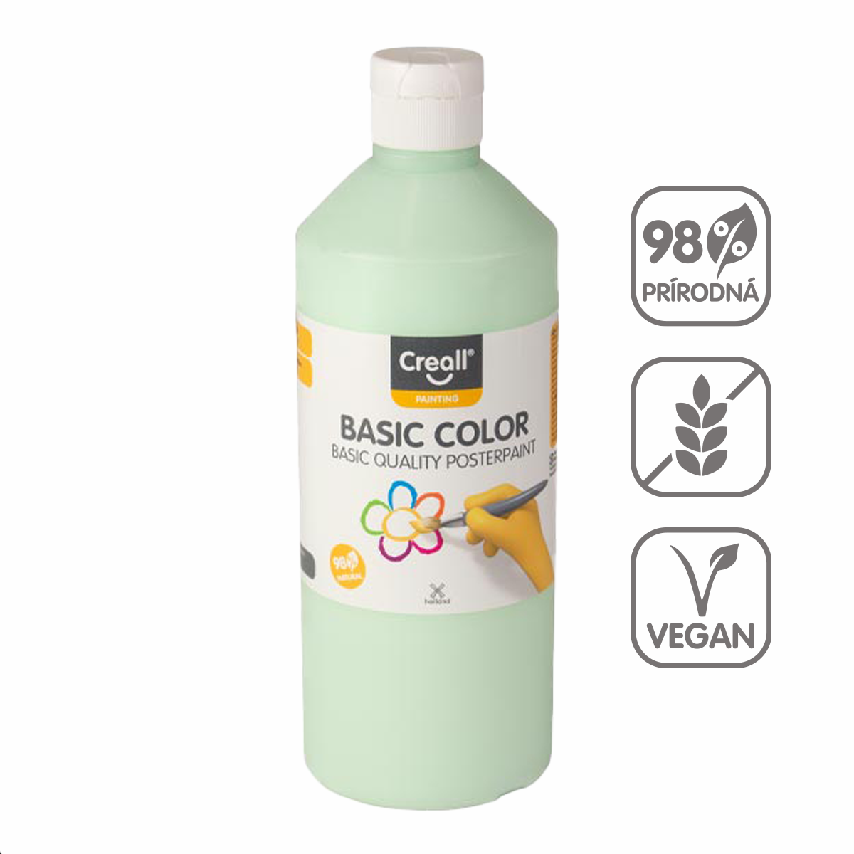 Τέμπερα Creall 500 ml – Παστέλ πράσινο