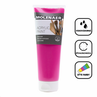 Ακρυλικό χρώμα Molenaer 250 ml – ματζέντα