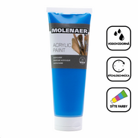 Ακρυλικό χρώμα Molenaer 250 ml – μπλε