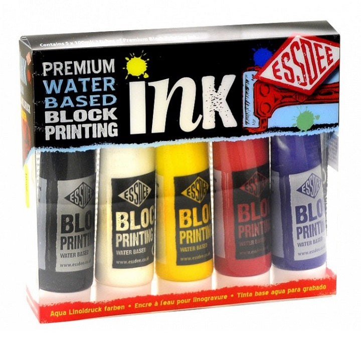 Χρώμα για εκτύπωση Essdee Premium 100 ml / σετ 5 τεμαχίων