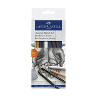Καρβουνο για σχεδιαση Faber-Castell - σετ 7 τεμ