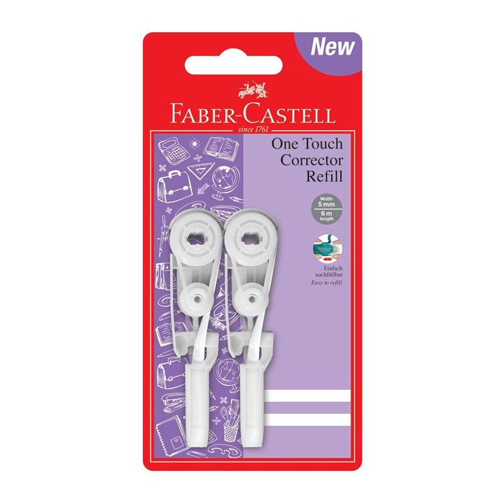 Ανταλλακτική γέμιση για διορθωτικό Faber -Castell - 2 τεμάχια