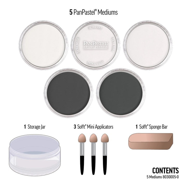 PanPastel Golden Pastel Media Set - 5 τεμάχια