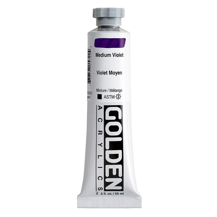 GOLDEN βαριά ακρυλική μπογιά 59 ml – 1572 μεσαίο μοβ