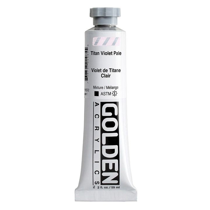 GOLDEN βαριά ακρυλική μπογιά 59 ml – 1573 τιτάνιο βιολετί ανοιχτό