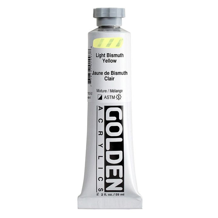 GOLDEN βαριά ακρυλική μπογιά 59 ml – 1574 βισμούθιο ανοιχτό κίτρινο
