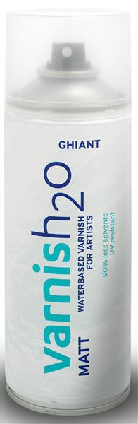 GHIANT H2O βερνικι φινιρισματος σε σπρει ματ - 400ml
