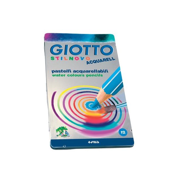 Κραγιονια GIOTTO STILNOVO ACQUARELL - 12 χρώματα