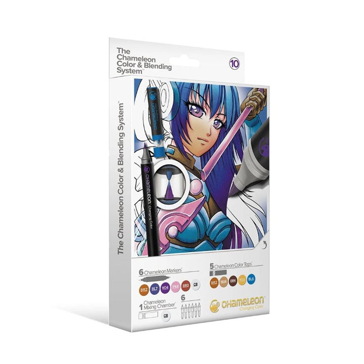 Μαρκαδόροι Chameleon Color & Blending System - σετ νούμερο 10