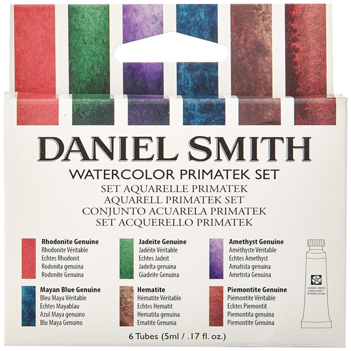 Σετ χρωμάτων ακουαρέλας Daniel Smith PRIMATEK / 6x5ml