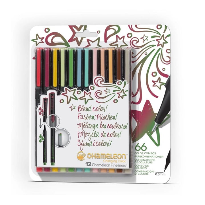 Μαρκαδοροι Chameleon Designer Colors - 12 κομμάτια