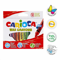 Κηρομπογιές Carioca Maxi, 12 τμχ