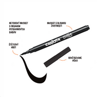 Μαρκαδόροι με μύτη πινέλο Carioca Brush, 20 τεμ., διάφορα χρώματα