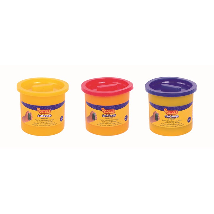 JOVI Πλαστελίνη σε κύπελλα BLANDIVER 3 x 110 g