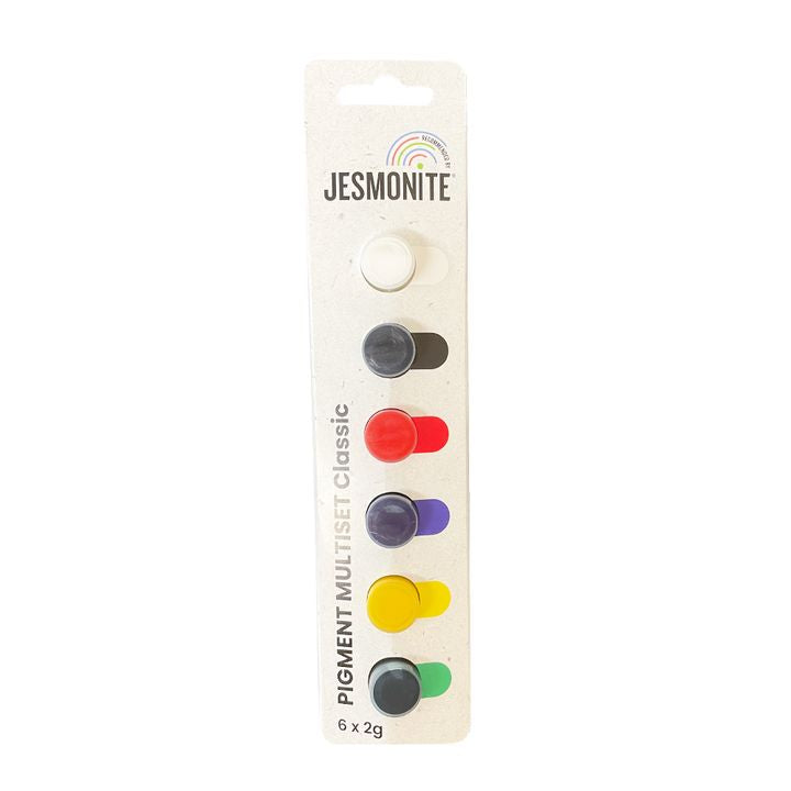 Σετ χρωστικών Jesmonite 6 x 2 g - Κλασικό