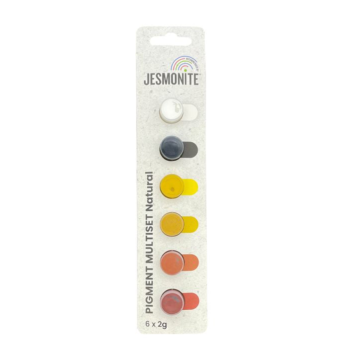 Σετ χρωστικών Jesmonite 6 x 2 g - Φυσικό