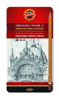 Σετ μολυβια ART Koh-I-Noor - 12 τεμαχια