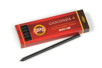 Καρβουνο ζωγραφικης τεχνητο  NEGRO 5.6mm – συσκ αρ.2