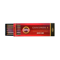 Gioconda Magic Χρωματιστά Μολύβια 5.6mm / Σετ των 6