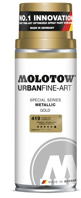 Σπρει Graffiti MOLOTOW™ UFA Metallic 400 ml | διάφορα χρώματα