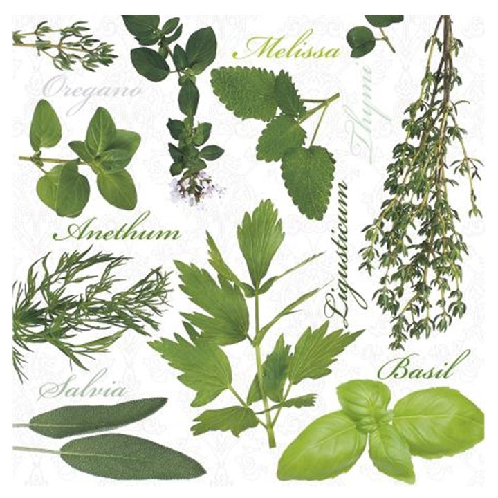 Χαρτοπετσέτες για ντεκουπάζ Herbs - 1τεμάχιο