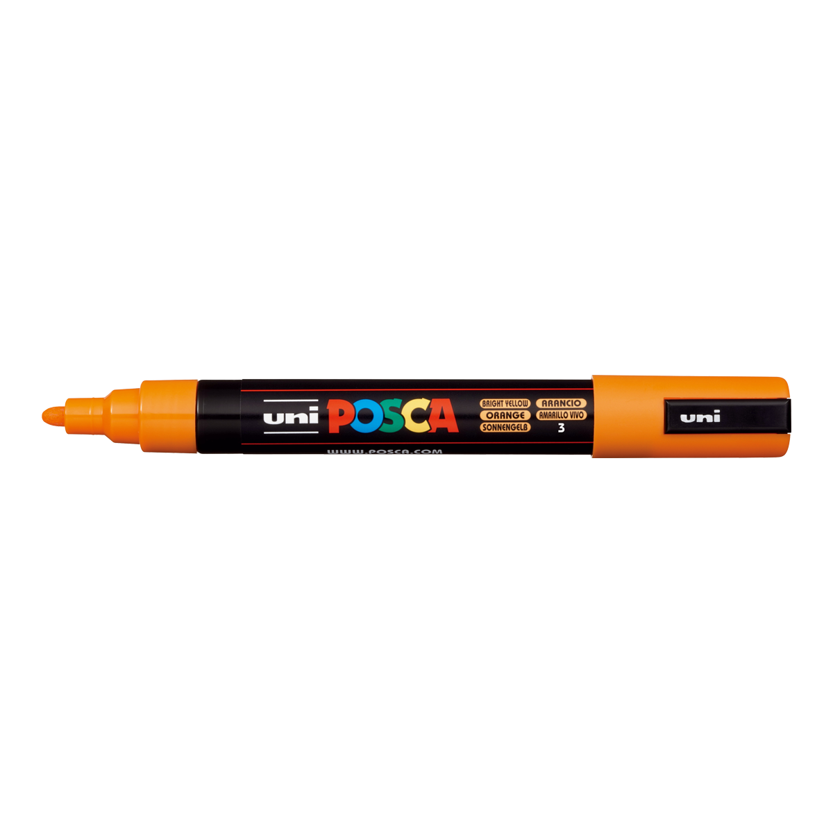 Μαρκαδόρος Posca PC-5M, 1,8 - 2,5 mm, έντονο κίτρινο (3)