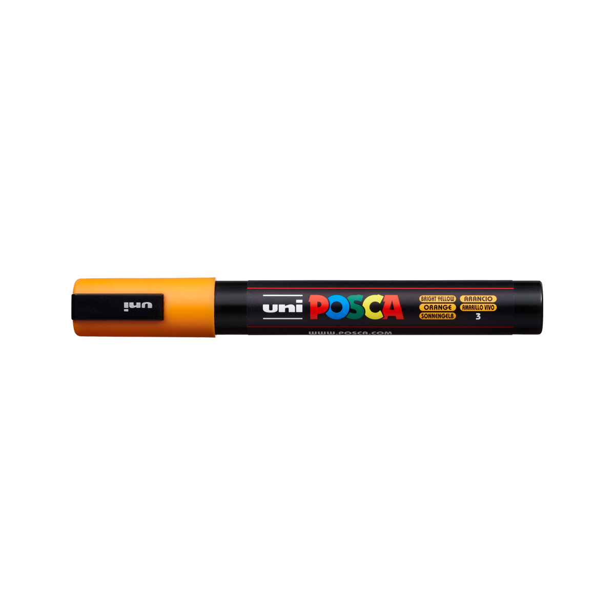Μαρκαδόρος Posca PC-5M, 1,8 - 2,5 mm, έντονο κίτρινο (3)