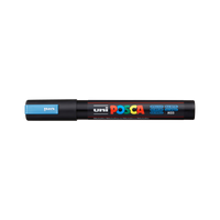 Μαρκαδόρος ακρυλικού Posca PC-5M, 1,8 – 2,5 mm, μεταλλικό μπλε (M33)