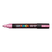 Μαρκαδόρος Posca PC-5M, 1,8 – 2,5 mm, Μεταλλικό Ροζ (M13)
