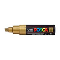 Δείκτης UNI POSCA PC-8K 8 MM – zlatá (25)