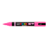 Μαρκαδόρος Posca PC-5BR, 1 - 4 mm, ροζ (13)