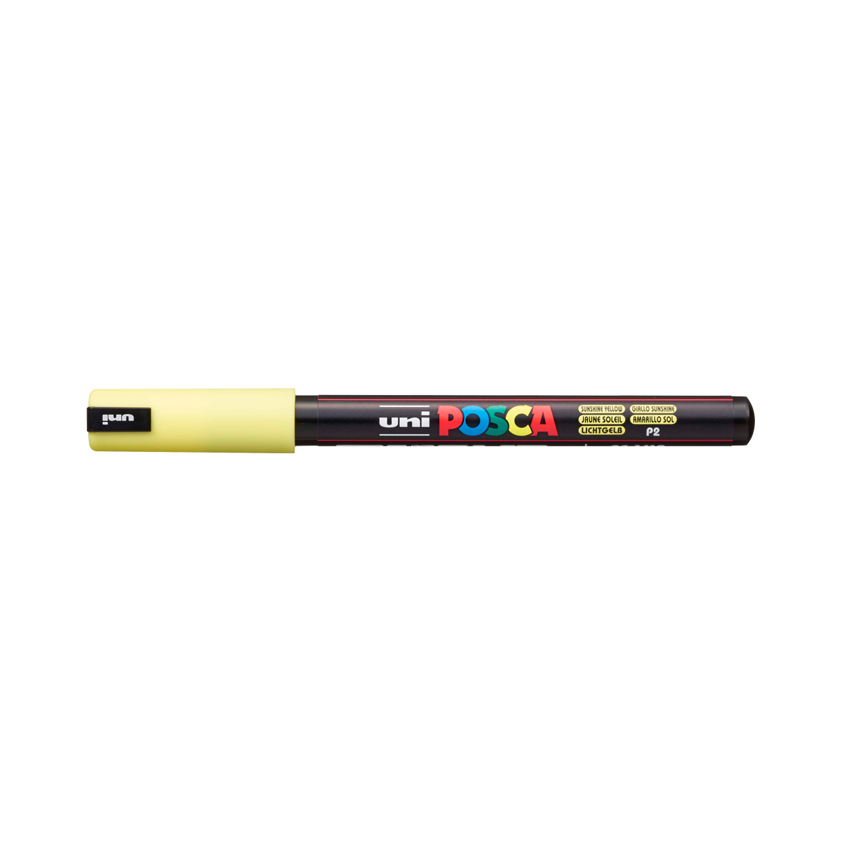 Μαρκαδόρος Posca PC-1MR, 0,7 mm, παστέλ κίτρινο
