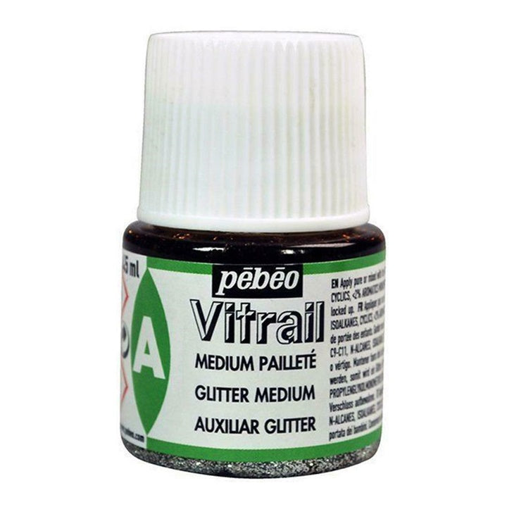 Glitter Μέσο Pebeo Vitrail 45 ml