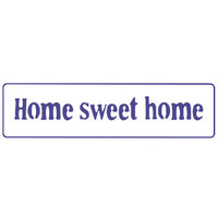 Στένσιλ PENTART Text - Home sweet home