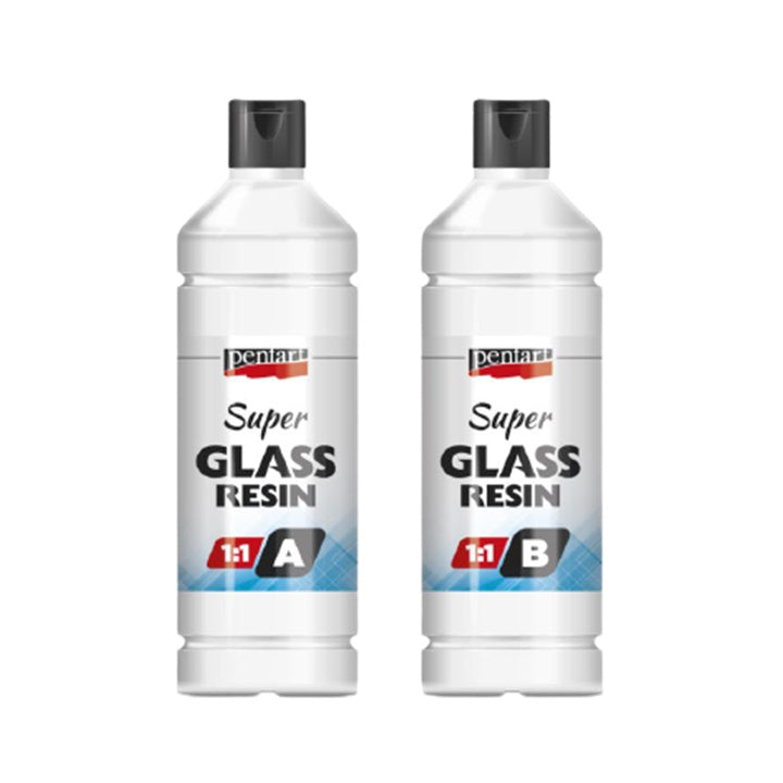 Καθαρή ρητίνη Super Glass Pentart 1: 1 - 250 ml