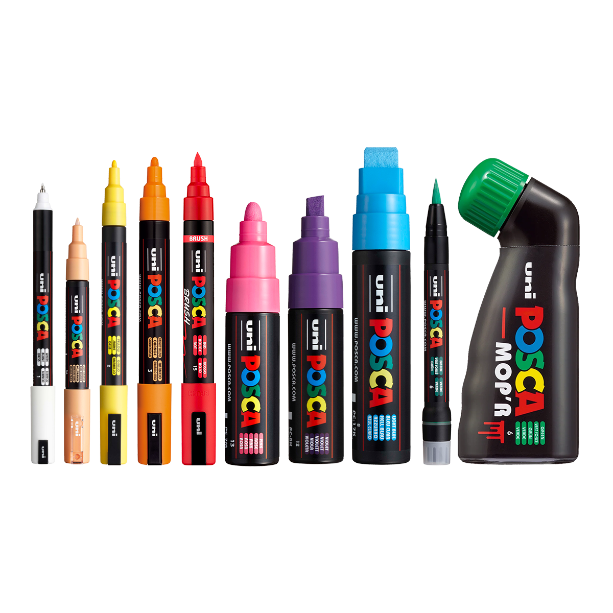 Μαρκαδόρος Posca PC-1MR, 0,7 mm, μπλε των παγετώνων