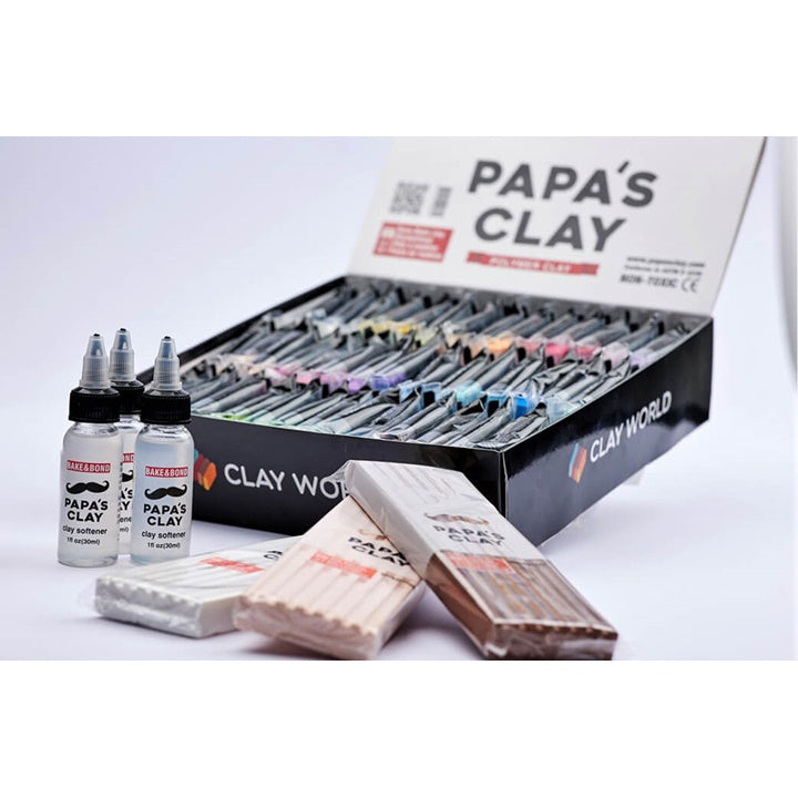 Papa's Clay Oil Softener για πολυμερείς πηλούς 30 ml