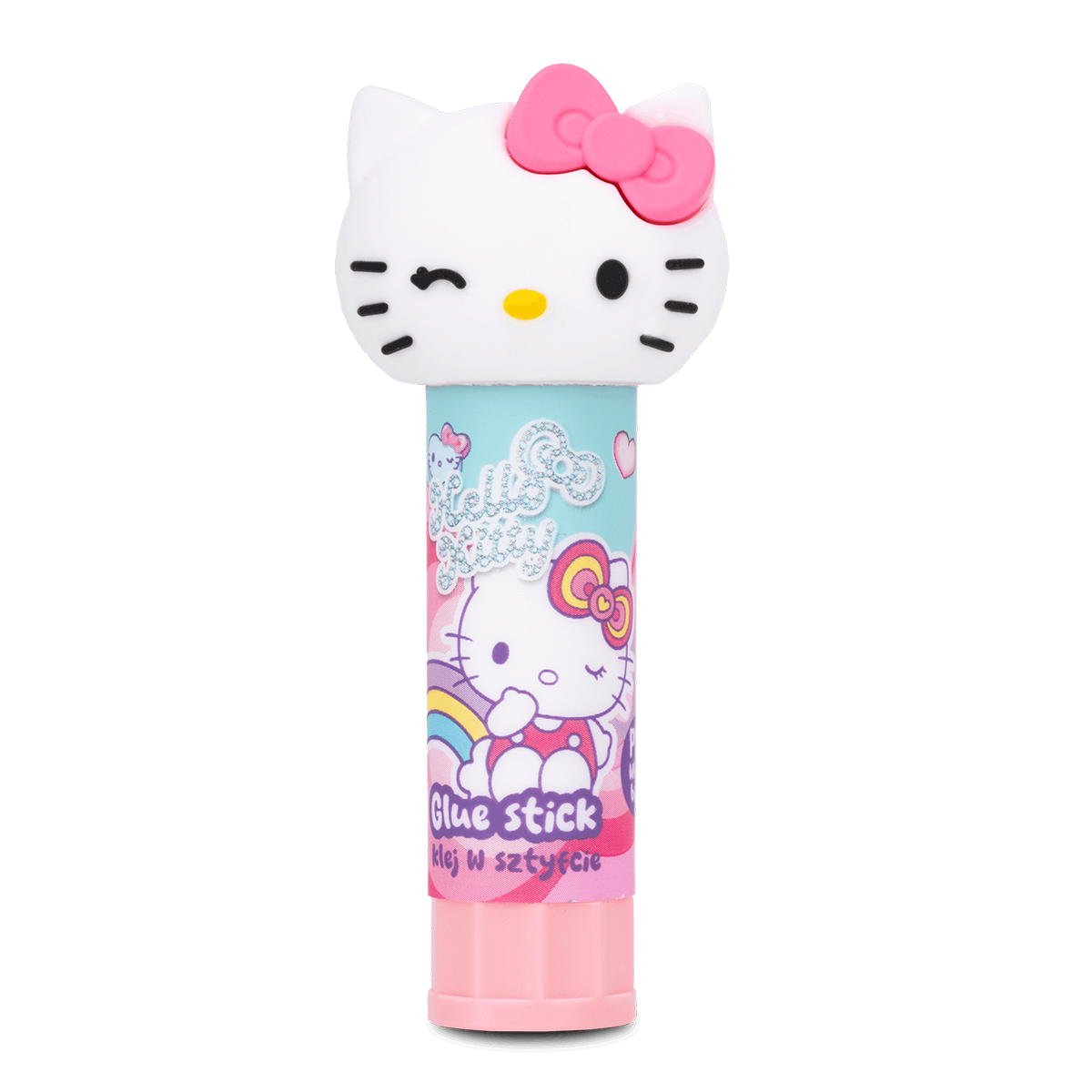 Τριγωνικές ξυλομπογιές Colorino Hello Kitty - 12 χρώματα