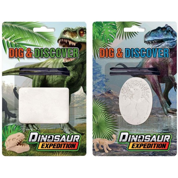 Κιτ ανασκαφής απολιθωμάτων Dino (2 ανάμικτα)