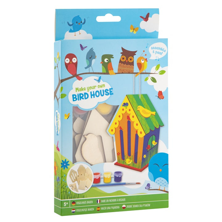 Ξύλινο Birdhouse Craft Kit