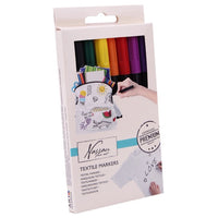 Μαρκαδόροι για ύφασμα Nassau Fine Art 8 τεμάχια